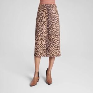 a new day Leopard Print Pencil Skirt in Tan and Brown